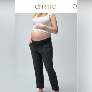Emme Black Maternity Pants